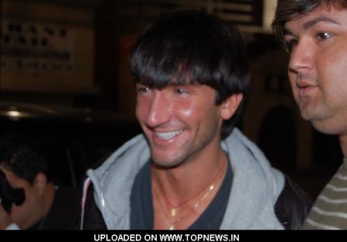 Evan Lysacek at Katsuya in Hollywood on May 10, 2010